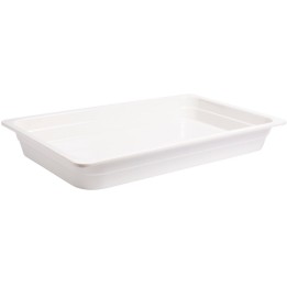 Pojemnik GN 1/1 wys. 6,5 cm z melaminy biały  | V-11065M VERLO