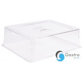 Pokrywa GN 1/2 do tac z melaminy h - 10 cm przeźroczysta - VERLO | V-61200-L TOM-GAST