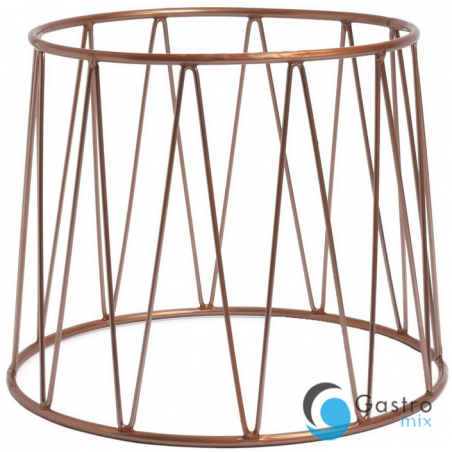 Podstawa okrągła miedź h.20 cm miedziana 