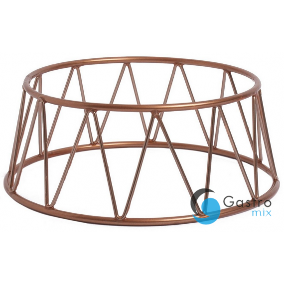 Podstawa okrągła miedź śr.25 cm miedziana 