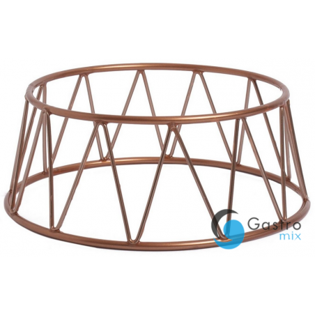 Podstawa okrągła miedź śr.25 cm miedziana 