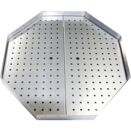 wanna ociekowa na tłuszcz do gyrosa, kebaba, 650x650x50 mm | 777581 STALGAST