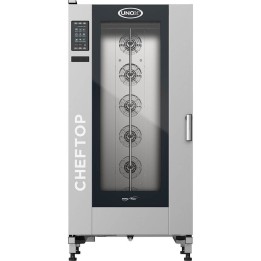 piec 20 GN 2/1, P 90 kW konwekcyjno-parowy ChefTop Big plus z wózkiem, gazowy| UNOXXEVL-2021-GPRS