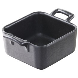 BELLE CUISINE NOIR mini naczynie kwadratowe 7x7 cm