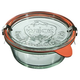 Słoik MOLD 300 ml z pokrywą, uszczelką i 2 zapinkami - op. 6 szt - WECK | WE-750-120PUZ TOM-GAST