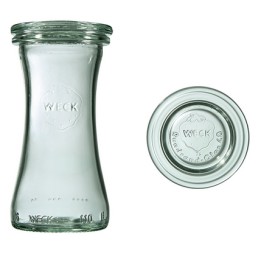 Słoik DELI 100 ml z pokrywą - op. 6 szt - WECK | WE-757-40P TOM-GAST