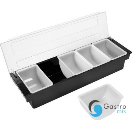 POJEMNIK BARMAŃSKI CZARNY 5 SEGMENTÓW | YG-07080 YATO 