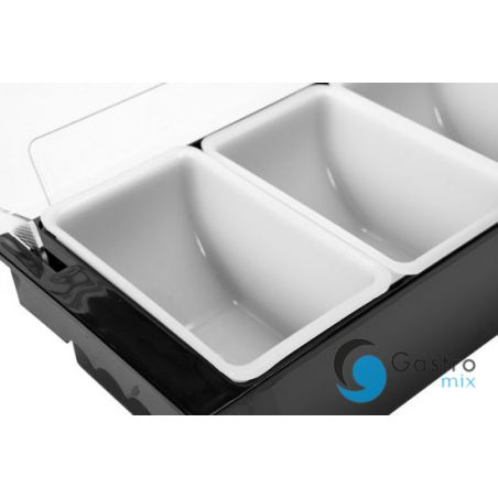 POJEMNIK BARMAŃSKI CZARNY 5 SEGMENTÓW | YG-07080 YATO 