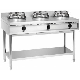 Kuchnia wok gazowa 3 palnikowa 34500W | 1053103 BARTSCHER
