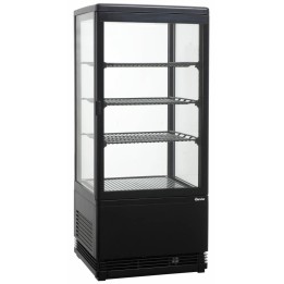 Witryna chłodnicza Mini 78L, czarna | 700277G BARTSCHER