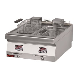 Frytkownica elektryczna 2x8l 16kW |700.FE-2x10f KROMET