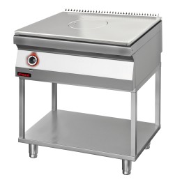 Solid Top gazowy chromowany 800 mm na podstawie szkieletowej | 700.KG/I-800.T KROMET