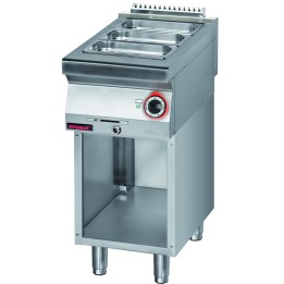 Bemar elektryczny  0,7kW na podstawie szafkowej otwartej | 700.BE-1.S KROMET