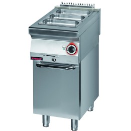 Bemar elektryczny  0,7kW na podstawie szafkowej zamkniętej | 700.BE-1.S.D KROMET