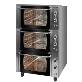 Piec elektryczny /3 komory/ z termoobiegiem 21 kW  | 000.PE-3/T KROMET