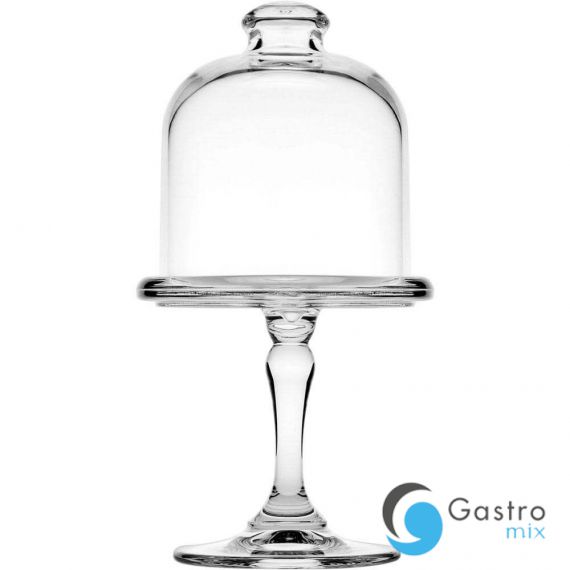 mini patera z kloszem, szklana, H 198 mm | 545016 stalgast 