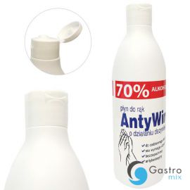 Płyn do dezynfekcji rąk i powierzchni 0,5l. | 70% alkoholu |  AntyWirus