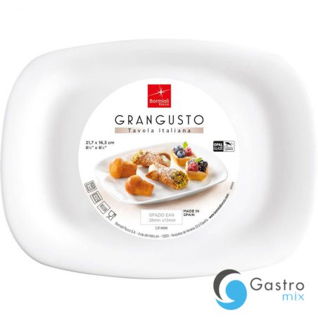 talerz płytki, prostokątny, Grangusto, 217x163 mm | 388628 STALGAST 