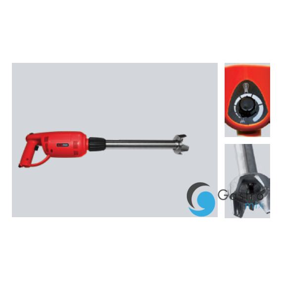 ﻿Ręczny mikser zanurzeniowy + rózga | 00000298 red-fox 