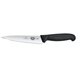 Victorinox Fibrox Nóż kuchenny, szerokie ostrze, 15 cm, czarny  | 5.2003.15 hendi