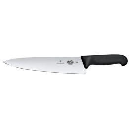 Victorinox Fibrox Nóż kuchenny, szerokie ostrze, 25 cm, czarny | 5.2003.25 hendi