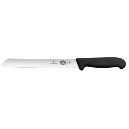Victorinox Fibrox Nóż do chleba, ząbkowany, czarny | 5.2533.21 hendi