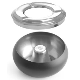 Popielnica czarna 100 mm | 440230 hendi
