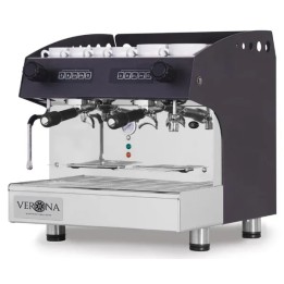 Ekspres do kawy JULIA Compact, 2-grupowy, automatyczny, czarny | 207499 HENDI