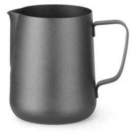 Dzbanek do spieniania mleka barista, czarny 0,6 l | 458198 hendi