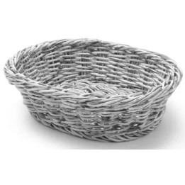Koszyk owalny szary melanżowy 250x190x65 mm | 426616 hendi