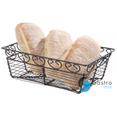 Koszyk Deco prostokątny czarny 230x150x80 mm | 425855 HENDI