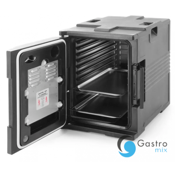 Pojemnik termoizolacyjny cateringowy z funkcją podgrzewania, AmerBox, GN 1/1, 220-240V/200W |... 