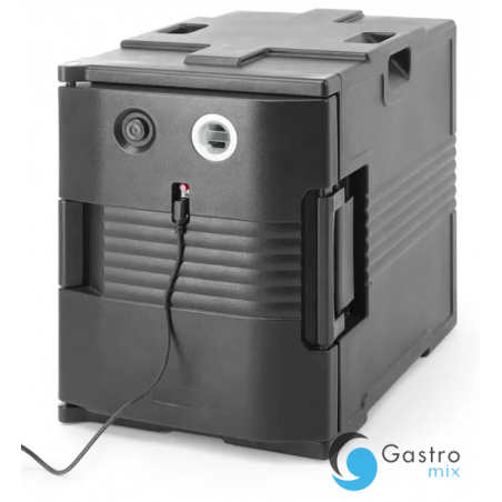 Pojemnik termoizolacyjny cateringowy z funkcją podgrzewania, AmerBox, GN 1/1, 220-240V/200W |... 