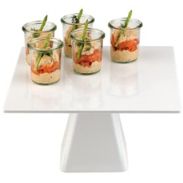 Patera na ciasto z melaminy 310x310x(H)160 mm | 566527 FINE DINE