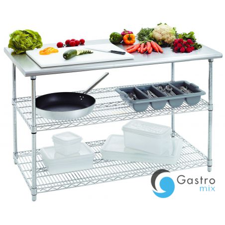 Stół nierdzewny 690, szer. 1300, 2 P  | 601153 BARTSCHER 