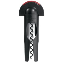 Korkociąg z nożykiem do folii, Victorinox, czarny, (L)200mm | 7.6924 hendi
