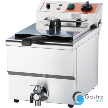 frytownica elektryczna z kranem, 1-komorowa, Caterina, V 8 l, P 3 kW | 746096 STALGAST 