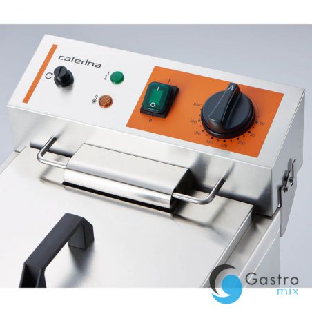 frytownica elektryczna z kranem, 1-komorowa, Caterina, V 8 l, P 3 kW | 746096 STALGAST 
