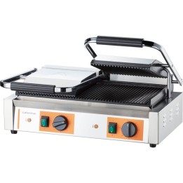 kontakt grill podwójny ryflowany, P 3.6 kW | 742028 STALGAST