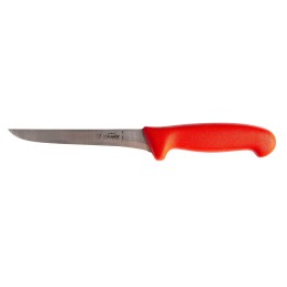 Nóż do trybowania dł. 16 cm czerwony | T-3500-16R tom-gast