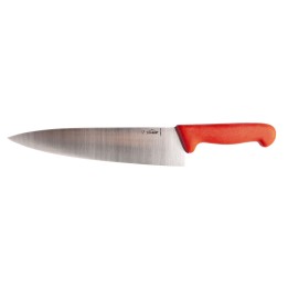Nóż szefa kuchni dł. 26 cm czerwony | T-8500-26R TOM-GAST