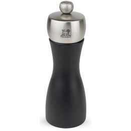 Młynek do soli Fidji, 15 cm czarny mat