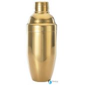 Shaker barmański 3-częściowy w stylu japońskim złoty 700 ml