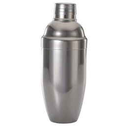 Shaker barmański 3-częściowy w stylu japońskim czarny połysk 700 ml