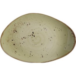 Talerz o organicznym kształcie Olive 350x210 mm  | 778036 FINE DINE