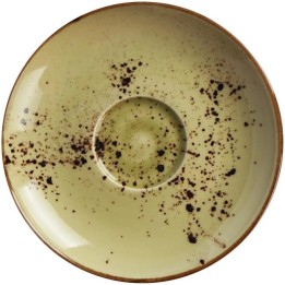 Spodek do espresso Olive 115 mm | 778074 FINE DINE