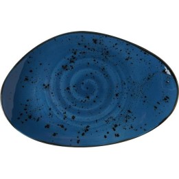 Talerz o organicznym kształcie Iris 350x210 mm | 778241 FINE DINE