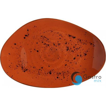 Talerz o organicznym kształcie Dahlia 350x210 mm | 778456 FINE DINE 