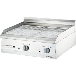 płyta grillowa elektryczna, ryflowana, 8.1 kW, chrom | 9737200 STALGAST
