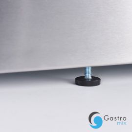  płyta grillowa gazowa, gładka, 13 kW, G20, chrom | 9737110 STALGAST